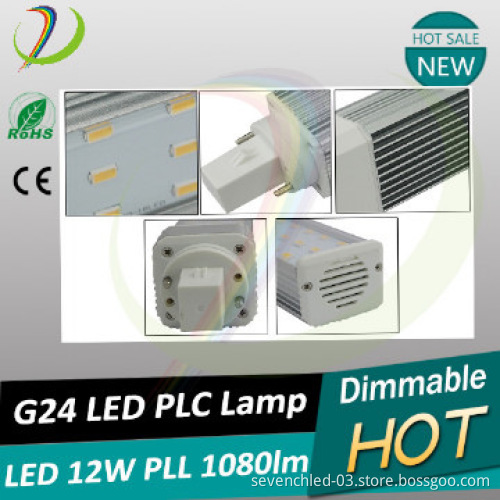 Samsung 5630SMD 4 pin G24 LED PLC Bulb 6w to 12w plc lamp g24 CE ROHS